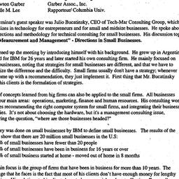 Minutes, 1996-11-11. Organi...
