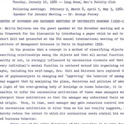 Minutes, 1959-12-29. Organi...