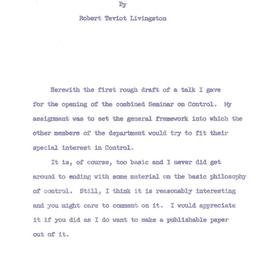 Speaker's paper, 1959-1...