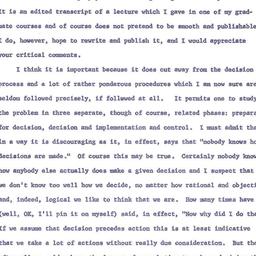 Speaker's paper, 1959-1...