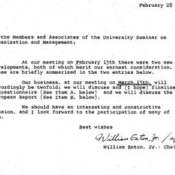 Minutes, 1978-02-28. Organi...