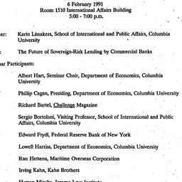 Minutes, 1991-02-06. US Mon...