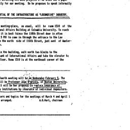 Announcements, 1991-12-04. ...