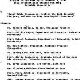 Minutes, 1991-12-06. US Mon...