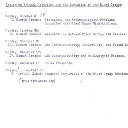 Announcements, 1959-10-06. ...