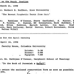 Minutes, 1990-03-21. The St...