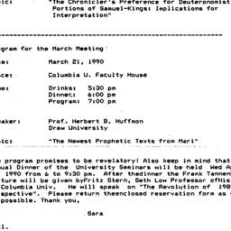 Minutes, 1990-02-21. The St...