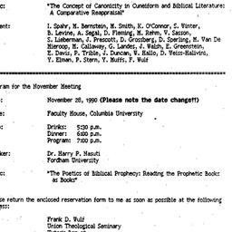 Minutes, 1990-10-19. The St...