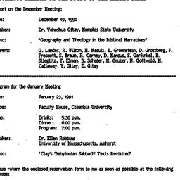 Minutes, 1990-12-19. The St...