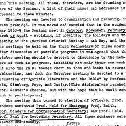 Minutes, 1969-05-01. The St...