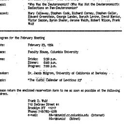 Minutes, 1994-01-19. The St...