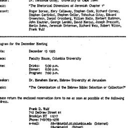 Minutes, 1993-11-17. The St...