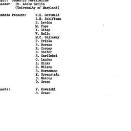 Minutes, 1984-05-16. The St...