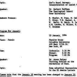 Minutes, 1983-11-16. The St...