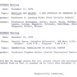 Minutes, 1976-11-17. The St...