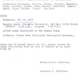 Minutes, 1977-03-16. The St...