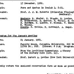 Minutes, 1980-12-17. The St...