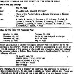Minutes, 1993-05-19. The St...