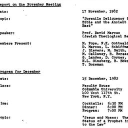 Minutes, 1982-11-17. The St...