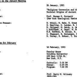 Minutes, 1983-01-26. The St...