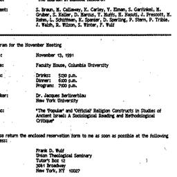 Minutes, 1991-10-16. The St...