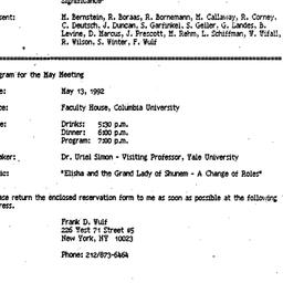 Minutes, 1992-04-29. The St...