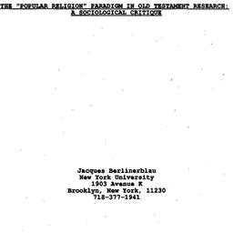 Speaker's paper, 1992-0...