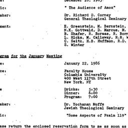 Minutes, 1985-12-18. The St...