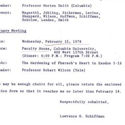 Minutes, 1978-01-18. The St...