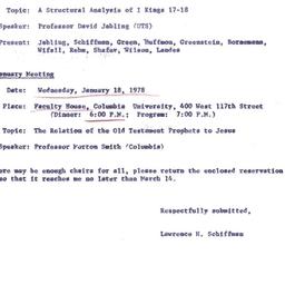 Minutes, 1977-12-21. The St...