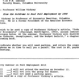 Announcements, 1993-12-13. ...