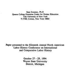 Speaker's paper, 1995-0...