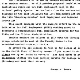 Announcements, 1993-01-25. ...