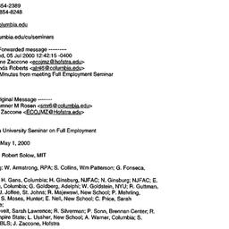 Minutes, 2000-05-01. Full E...