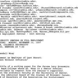 Announcements, 1997-10-24. ...