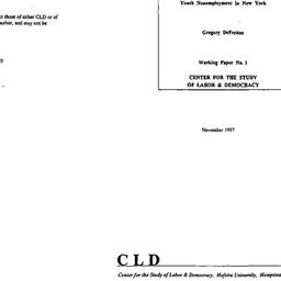 Speaker's paper, 1998-0...