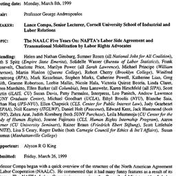 Minutes, 1999-03-08. Full E...