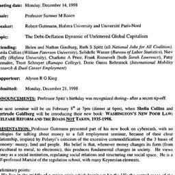 Minutes, 1998-12-14. Full E...