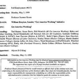 Minutes, 1999-05-03. Full E...