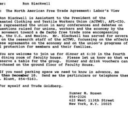 Announcements, 1991-12-17. ...