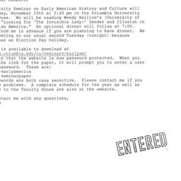 Announcements, 2005-11-15. ...