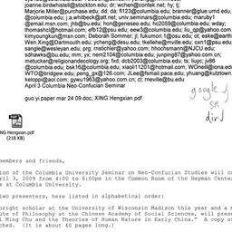 Announcements, 2009-04-03. ...