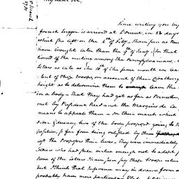 [Document, 1781 March 5]