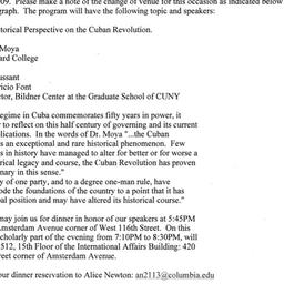Announcements, 2009-02-05. ...