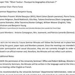 Minutes, 2005-10-07. Post-C...