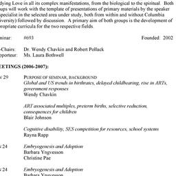 Schedules. Science and Reli...