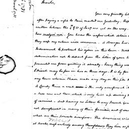 [Document, 1781 February 15]