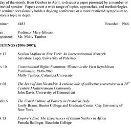 Schedules. Studies in Moder...