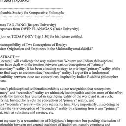 Announcements, 2008-11-07. ...