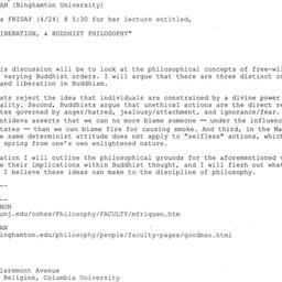 Announcements, 2009-04-24. ...